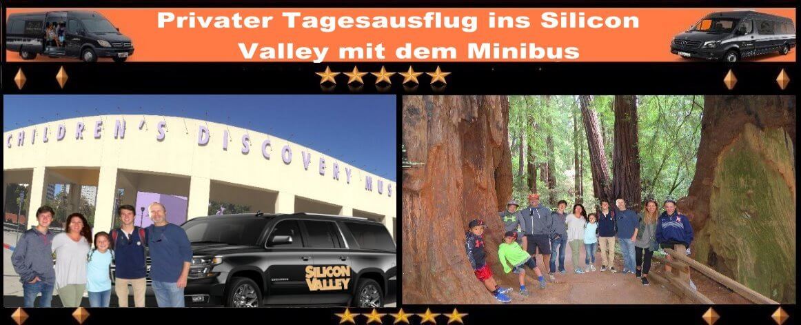 Privater-Tagesausflug-ins-Silicon-Valley-mit-dem-Minibus-SFO